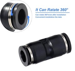 1/2″ Air Line Tubing Kit,1/2″OD DOT Nylon Hose 25ft and Push to Connect Fittings