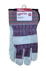 Hyper Tough Suede Leather Palm Multi-Use Cowhide Work Glove 67402-26 Men’s Sz L