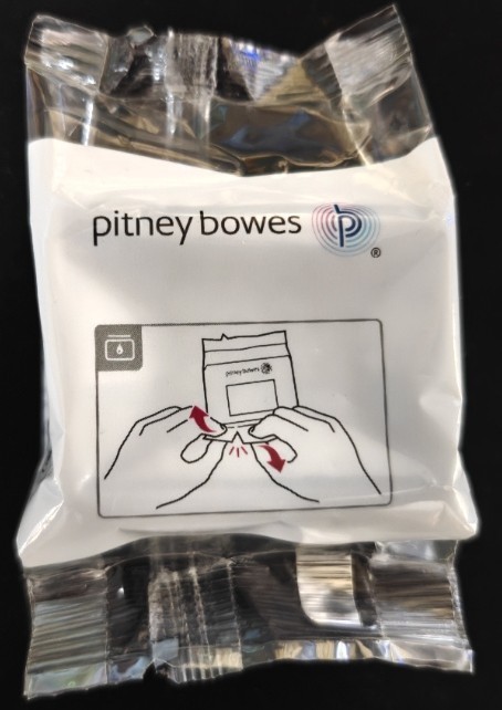 New Factory Sealed 793-5 Postal Ink RED- DM100/DM200 Series-Genuine Pitney Bowes