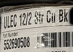 Southwire 12/2C Low Volt Outdoor Direct Burial Landscape Lighting Cable 30V/50ft