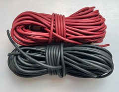 Belden 8899 Black & Red Flexible High Voltage 18AWG Test Lead Wire – New