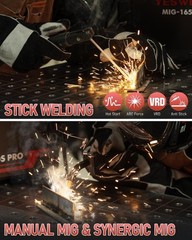 Flux Core MIG/Gas MIG/Lift TIG/Stick 4 in 1 Multi-process Welding Machine