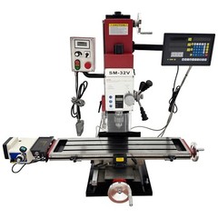 Precision Brushless Milling and Drilling Machine+Axis X Power Feed+Grating Ruler