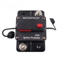 30A-300A Amp Circuit Breaker Audio Fuse 12V-48V DC Car Boat Manual Reset Switch
