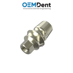 10x Titanium Ti-Base Anti-Rotation NP Ø4.2mm MIS® Compatible Int Hex 2.10mm