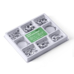 AZDENT Dental Sectional Contoured Metal Matrices Matrix Ring Resin Refill Bands