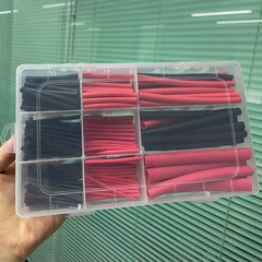 270PC Heat Shrink Glue Linned Dual Wall Adhesive Wire Cable Sleeve Tube 3:1 Kits