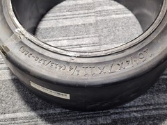 Globe Star Fork Lift Tire 16-1/4x7x11-1/4 Smooth Press On 413/178-286 A250614206