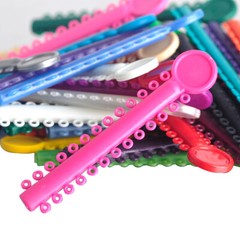 1040Pc Dental Braces Orthodontic Elastic Ligature Ties Ortho Super Rubber Bands