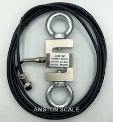 NEW 20000 LB S-TYPE LOAD CELL LCD INDICATOR HANGING CRANE SCALE TENSION LIFTING
