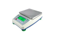 HRB-XG-10001 Precision Balance 10000g x 0.1g Dual Display w/ Stainless Steel Pan