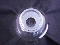 CHEMGLASS Round Bottom Flask 500mL Single Neck 24/40 Heavy Wall CG-1506-20