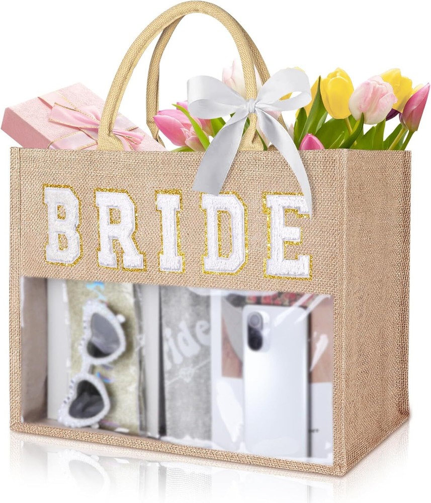 Bride Bag – to Be Tote bag, Semi-Transparent Design Beach Bag…