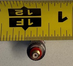 New Technisonic Composite Fingertip Removable Quick Change Probe, 2.25 MHz, 1/4″