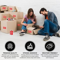 4000 pieces 3″ x 5″ Handle With Care Fragile Label Sticker Self Adhesive Warning