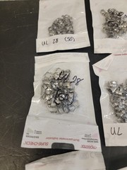 Molar Bands. Dental, Stainless, Various Sizes- 400+ Count (Z4)