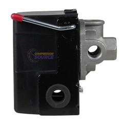 Heavy Duty 4port 25 Amp Air Compressor Pressure Switch Control Valve 105-135 PSI