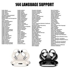 3-in-1 Smart Voice Translation Earbuds 144+ Languages Real Time Translator