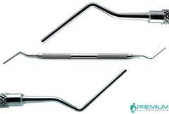 New Dental Root Canal Plugger 5/7 Double Ended 0.50mm/0.75mm Filling Instruments