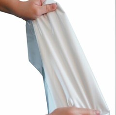 10 Pieces White Poly Mailers Envelopes Shipping Bags Non-Perforated in 2.5 mil