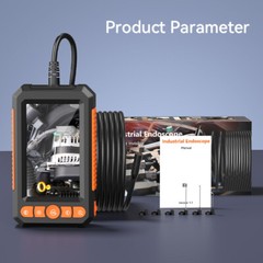 1080P Industrial Endoscope Camera Single Dual Lens 4.3” Car Inspection IP67