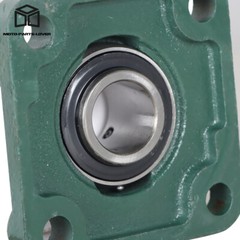 10 pcs UCF205-16 Pillow Block Flange Bearing 1″ Bore 4 Bolt Solid Base