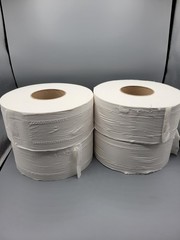 Scott 03148 3.55 in. x 1000 ft. 2-Ply Jumbo Roll Tissue – WT (4 Rolls/CT) New