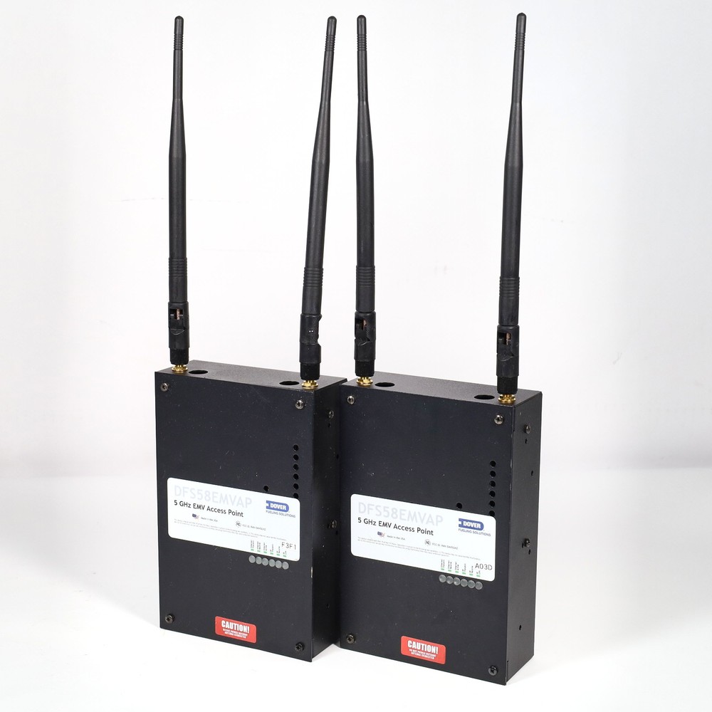 (Lot of 2) Dover Fueling Solutions DFS58EMVAP 5 GHz EMV Access Point, parts only