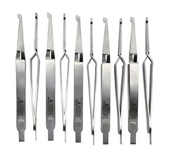 Orthodontic Bracket Placing Tweezer Set of 10 ARTMAN