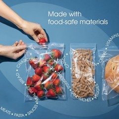1000 Reclosable Poly Bags 3×12″ – Industrial & Medical Use