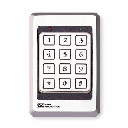 Essex Ske-34S Self Contained Access Control Keypad, 12 Pad 3X4, Stainless