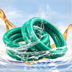 1mm Cross Section , ID:1-58mm O-ring for Automotive A/C Plumbing Repair (Green)