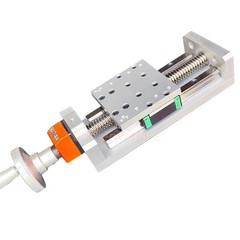 Manual Linear Sliding Table Module T-shaped Screw Self-locking Digital XY Axis