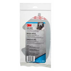 6000 Series Lens Cover for Full-Face Respirator (Case of 5,10-Packs)