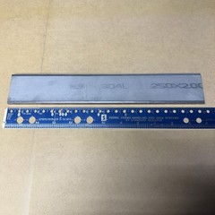 1/4″ x 2″ 304L Stainless Steel Flat Bar – 12” Long .250×2.00 High Quality 304 L
