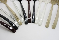 Lot of 12 Carlisle Dressing Ladle Assorted 13-1/2″ salad bar buffet Imprinted