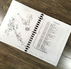 Massey Ferguson 1030 Tractor Service Parts Operators Manual Repair Shop Set MF