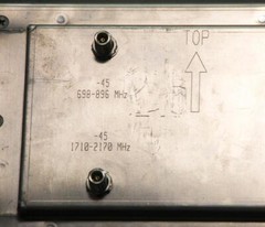 CSS Antenna X7CAP-FRO-124-00-N Dual Band Xpol, 24° H-Beams USED (6986) R