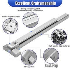 31.5”/80cm Stainless Steel Commercial Door Push Bar Panic Exit Device with