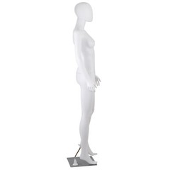 70″ White Female Mannequin Full Body Maniquine Model Stand w/ Adjustable Posture