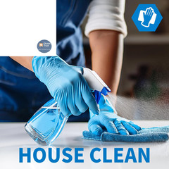 Medguy Powder-Free Nitrile Exam Gloves, 4.5 Mil, 100 Medium, Medium (Blue)