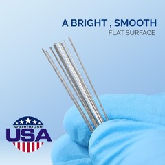 Orthodontic Lingual Retainer Wire Stainless Steel Flat Straight Twist Dental Kit