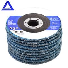100Pack 4-1/2″×7/8” 60 Grit T29 Premium Zirconia Flap Disc Sanding Grinding