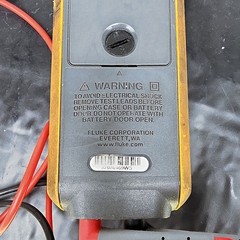 Fluke 381 True RMS AC/DC Clamp Meter Remote Display Multimeter +Leads ⚡