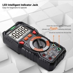TACKLIFE DM01M Digital Multimeter,TRMS 6000 Counts Multimeter w/ Backlights LCD