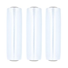 4 Rolls 15″ x 1476′ 34 Ga Moving Wrapping Pre-Stretch Hand Shrink Wrap Clear