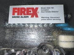 Firex ICCA 2650-760 Duct Smoke Detector Smoke Alarm Ionization Detector