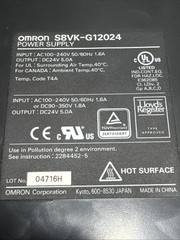 Omron S8VK-G12024 Power Supply Ac100-240V 50-60 Hz 1.6A A-48