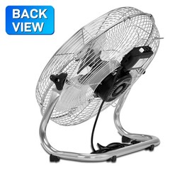 20 Inch Industrial Powerful and Quiet Heavy Duty Metal Floor Fan, 3 Speeds Fan