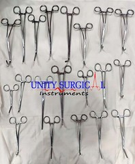 20 PCS SET VASCULAR CLAMPS SURGERY INSTRUMENTS DEBAKY SURGICAL INSTRUMENTS